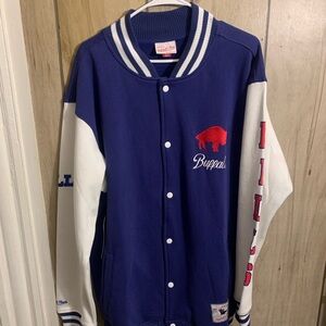 Mitchell & Ness Buffalo Bills Vintage Throwback Jacket